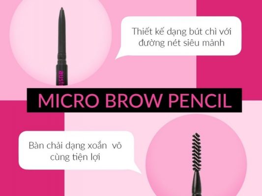 Chì Vặn Kẻ Mày Siêu Mảnh Australis Micro Brow Pencil