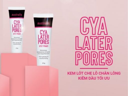 Kem Lót Australis Cho Da Dầu & Lỗ Chân Lông To 20ml Cya Later Pores Spot Primer