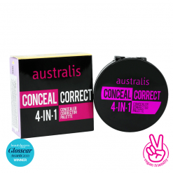 Bảng màu Che Khuyết Điểm Australis Dạng Kem 4 Trong 1 Concealer & Corrector 4 In 1