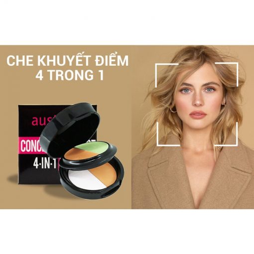 Bảng màu Che Khuyết Điểm Australis Dạng Kem 4 Trong 1 Concealer & Corrector 4 In 1