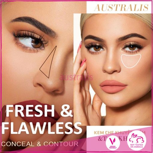 Lan Da Kem Che Khuyết điểm Tông Sáng (mới) Australis Fresh & Flawless Concealer 7.5ml
