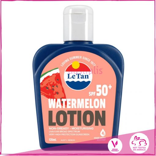 Australis Le Tan Watermelon Lotion Spf50+