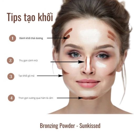 Phấn Tạo Khối Australis Màu Sunkissed 9g