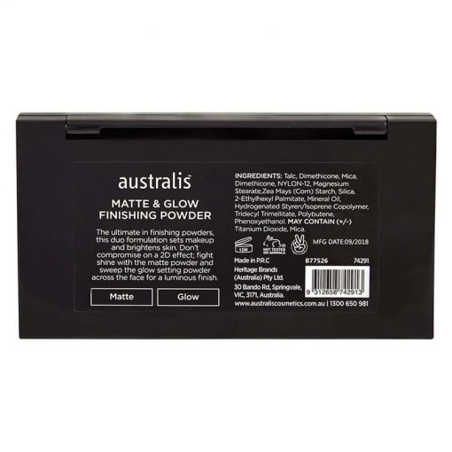 Australis Matte & Glow Finishing Powder En