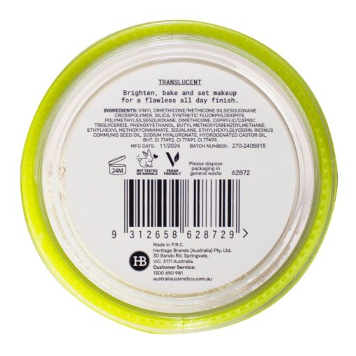 Australis F&f Loose Setting Powder Translucent
