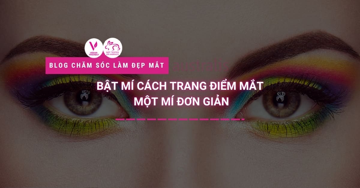 Bật Mí Cách Trang điểm Mắt Một Mí đơn Giản