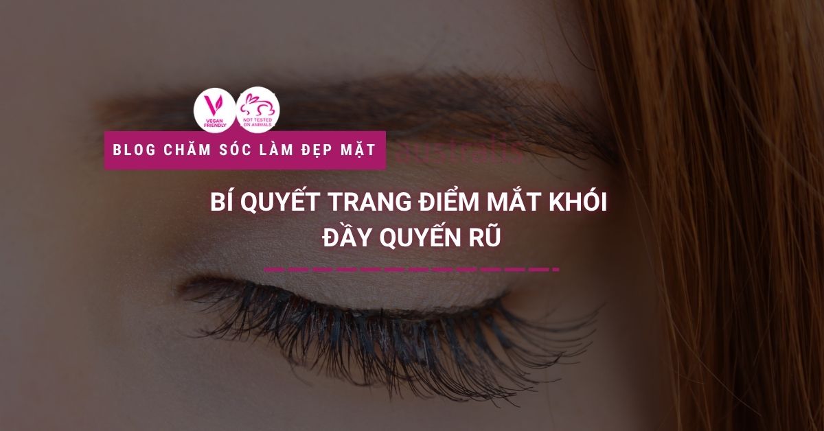 Bí Quyết Trang Điểm Mắt Khói Đầy Quyến Rũ
