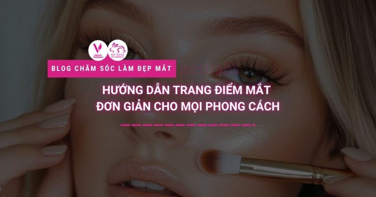 trang điểm mắt đơn giản