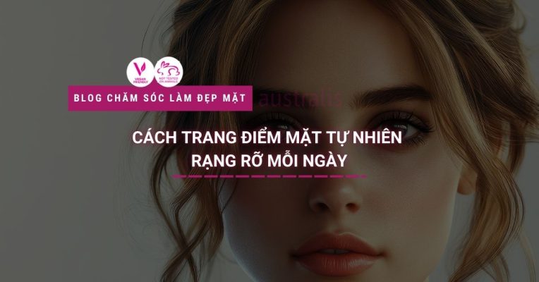 trang điểm mặt tự nhiên