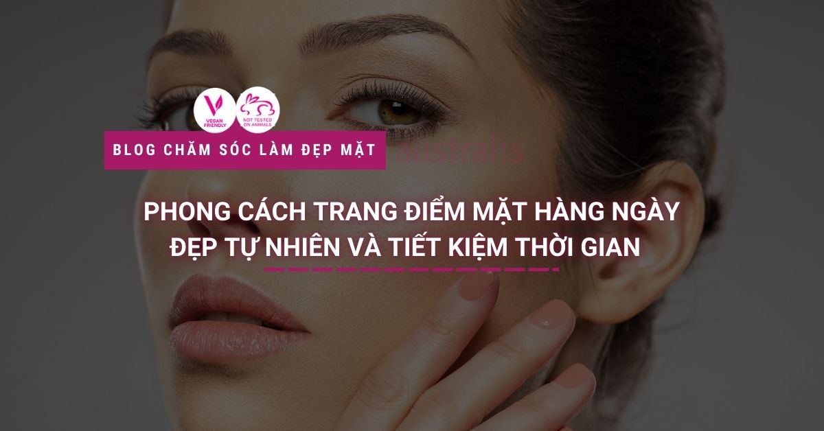 trang điểm mặt hàng ngày