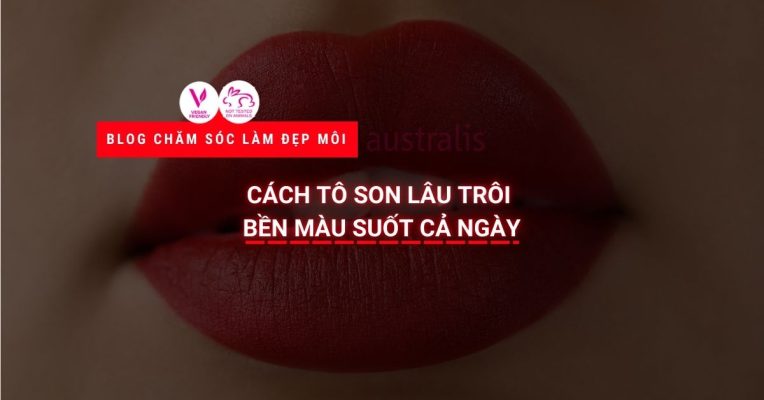 cách tô son lâu trôi