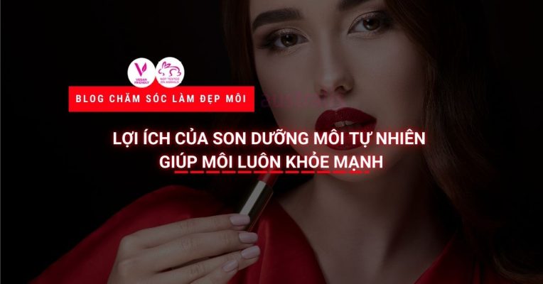 son dưỡng môi tự nhiên