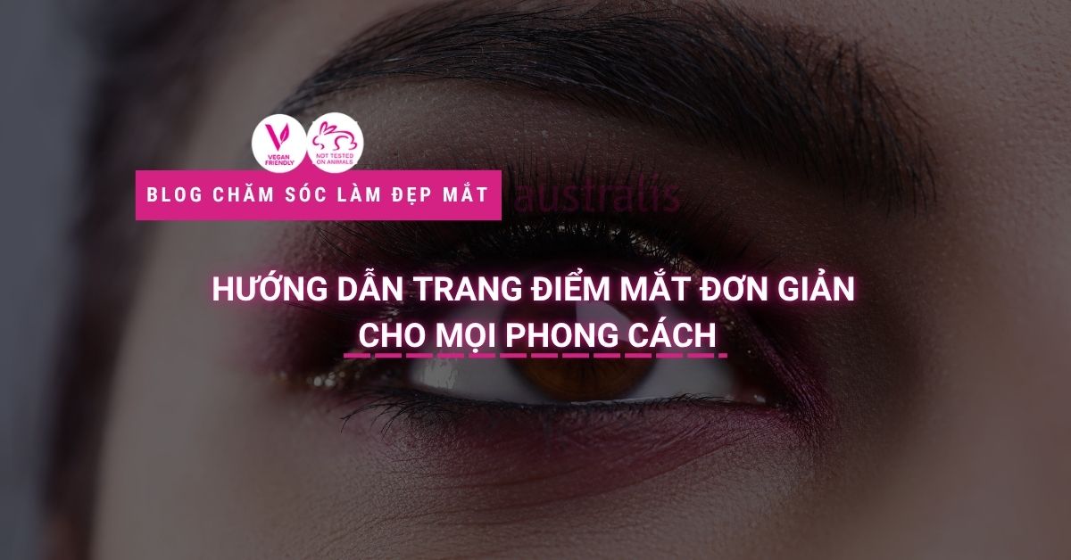 trang điểm mắt đơn giản
