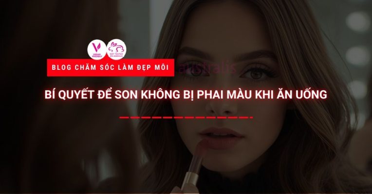 Làm sao để son không bị phai màu
