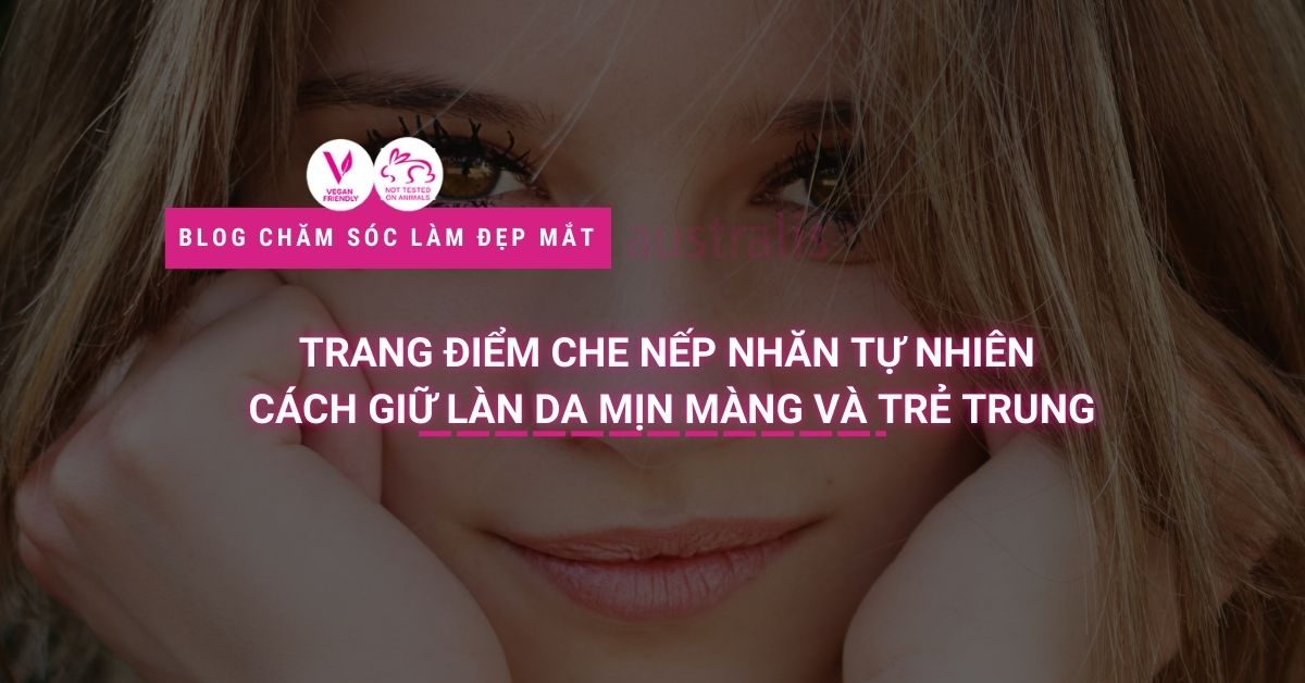 trang điểm che nếp nhăn