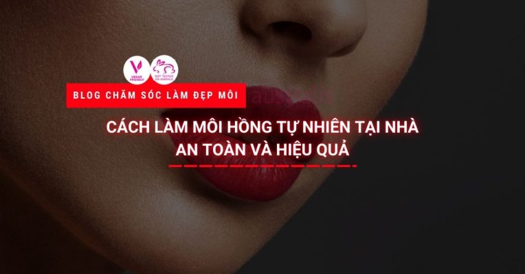 làm môi hồng tự nhiên