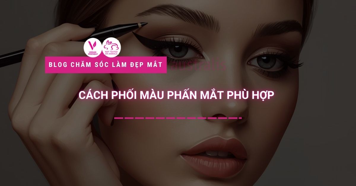 phối màu phấn mắt