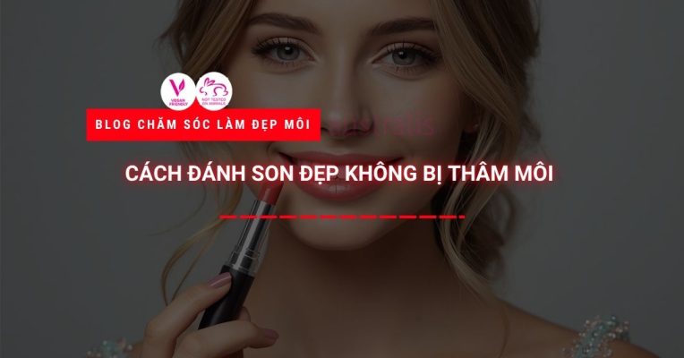 makeup môi nhạy cảm