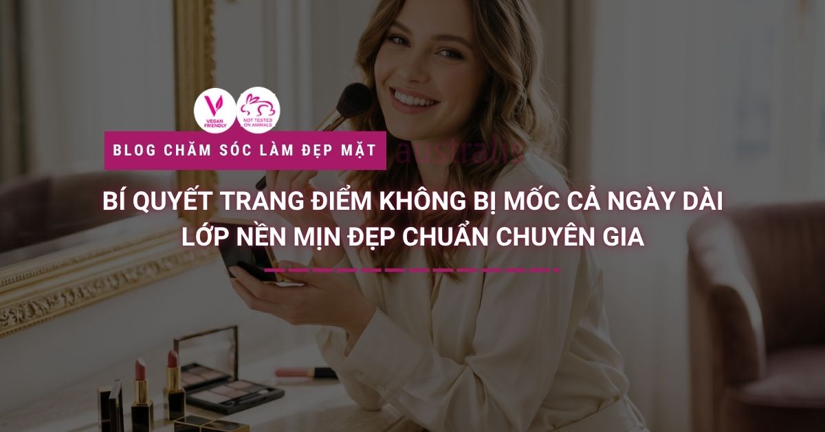 trang điểm không bị mốc