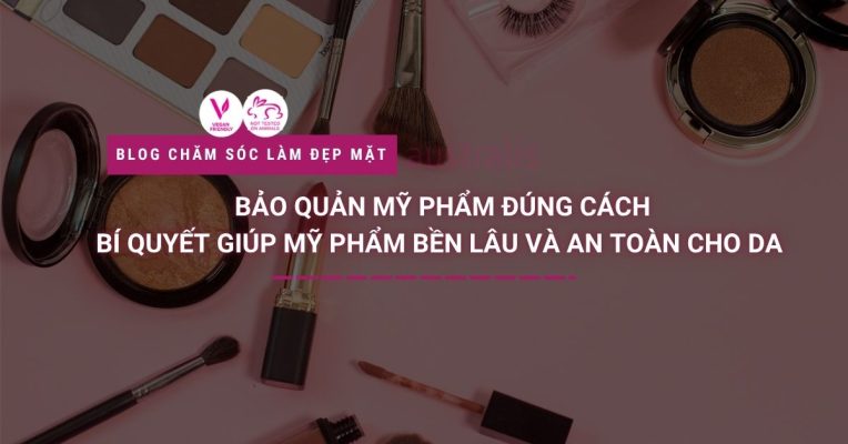 bảo quản mỹ phẩm