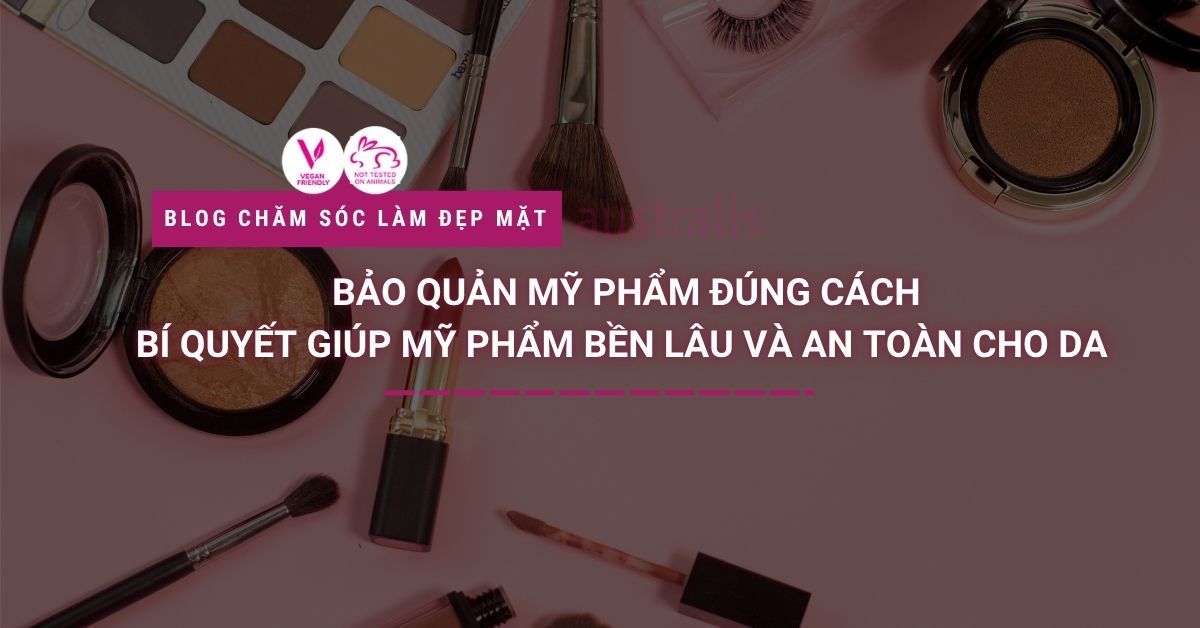 bảo quản mỹ phẩm
